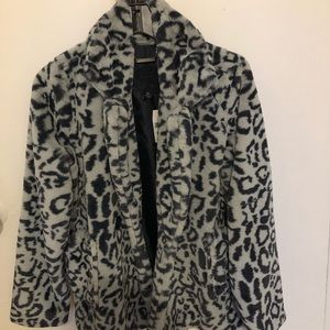 Jou Jou Faux Fur Gray Winter Coat